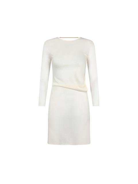 SHORT DRESS WITH CUT OUT AND CHAIN CLOSURE