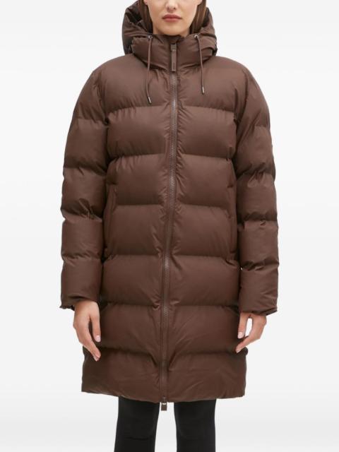 hooded padded jacket