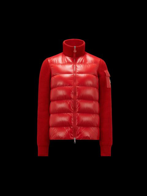 Padded Wool Cardigan