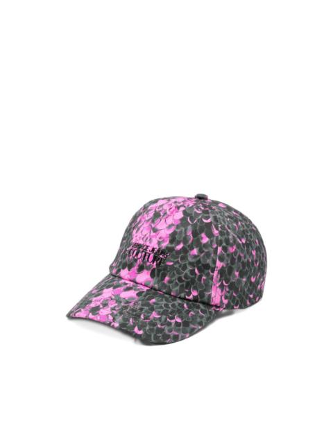 patterned cap hat