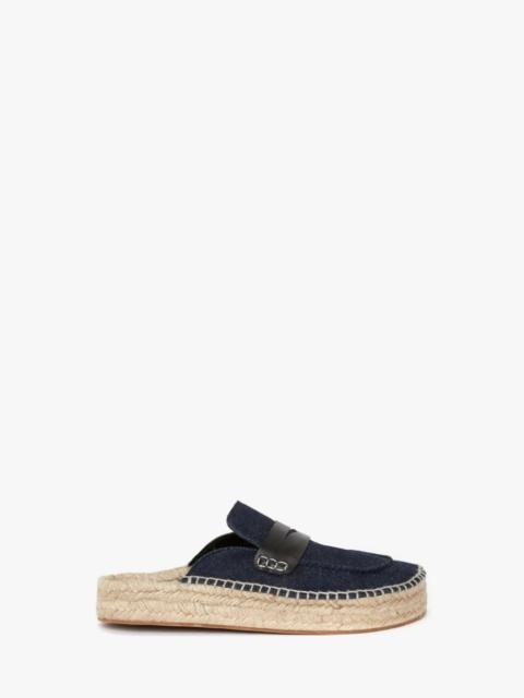 ESPADRILLE LOAFER MULES