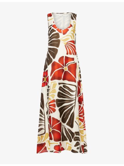 Julietta Woven Maxi Dress