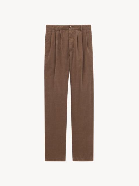 BAGGY PANTS IN CORDUROY