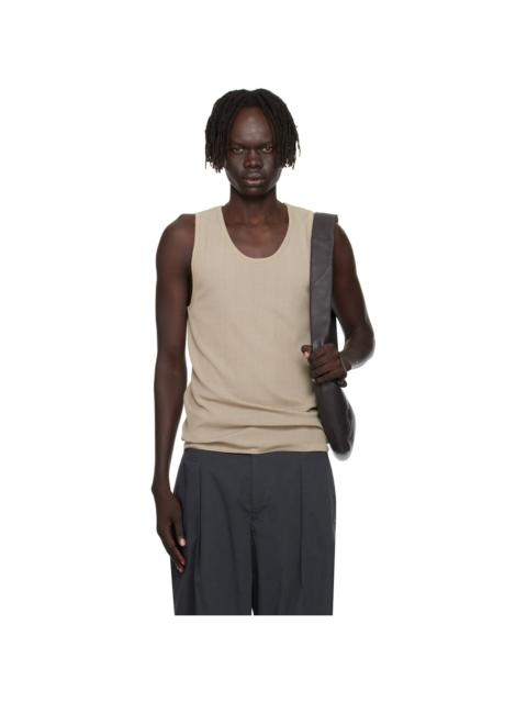 Gray Debardeur Tank Top