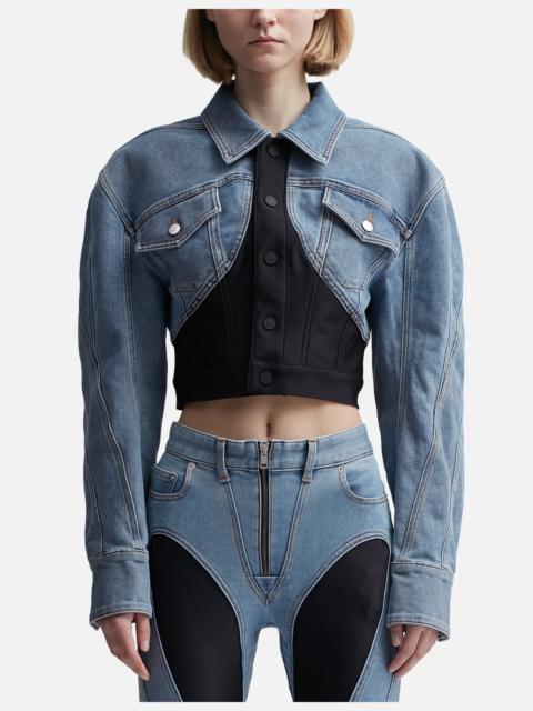 CROPPED DENIM JACKET