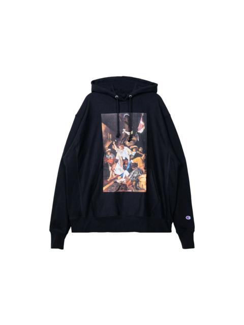 Denim Tears Pyrex Tears Hoodie Black