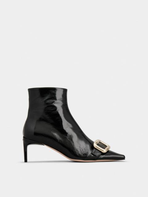 Viv' Canard Booties in leather