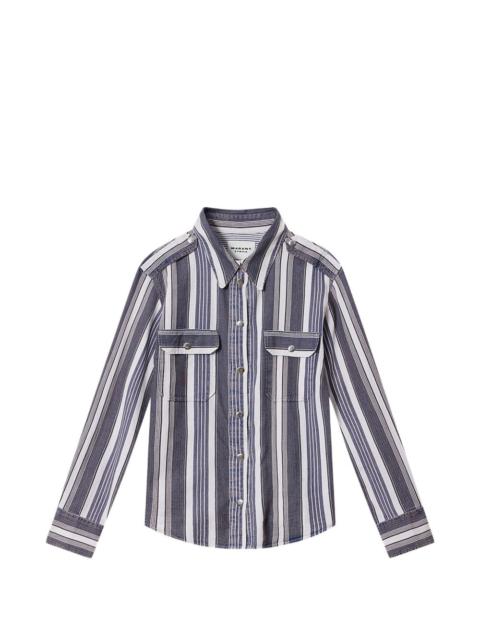 GELVA striped shirt