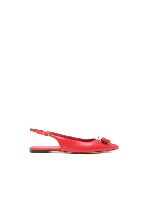 Zelmy bow ballet flats