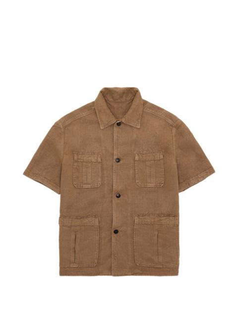 Bohem pocket short-sleeve shirt
