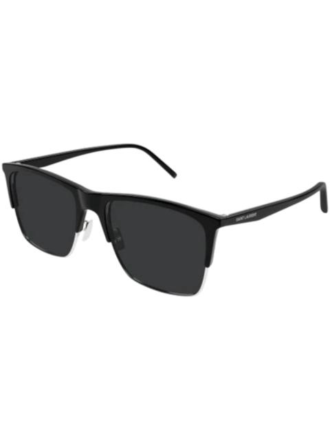 Saint Laurent Square Sunglasses Black Black Black/-Black (SL 768-002)