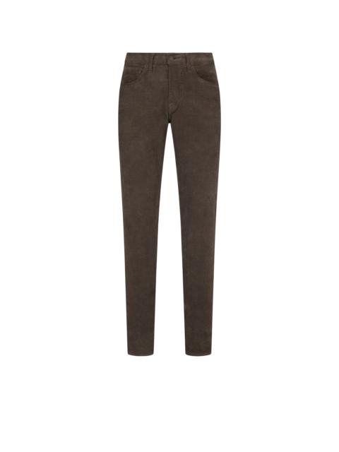 12 WAVES CORD STRETCH SLIM FIT DENIM