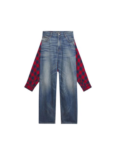 Hybrid Shirt Pants in Blue