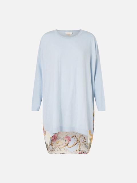 LONG SLEEVE JUMPER WITH PRINT BACK