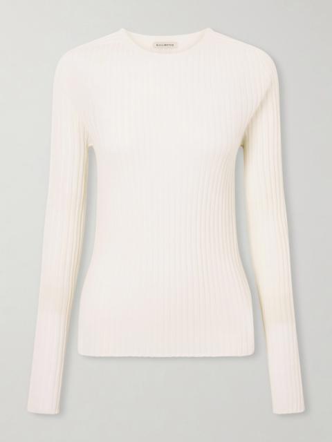 Fabi Ribbed Merino Wool Top