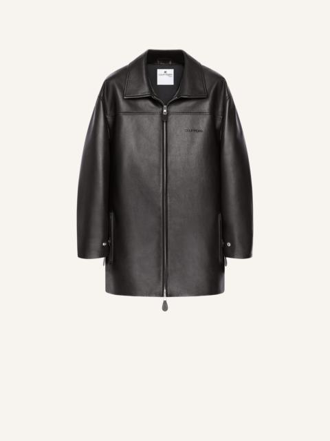 OVERSIZED LEATHER JACKET