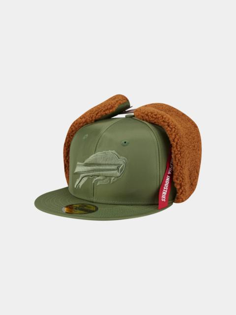BUFFALO BILLS X ALPHA X NEW ERA 5950 DOG EAR CAP (GREEN)