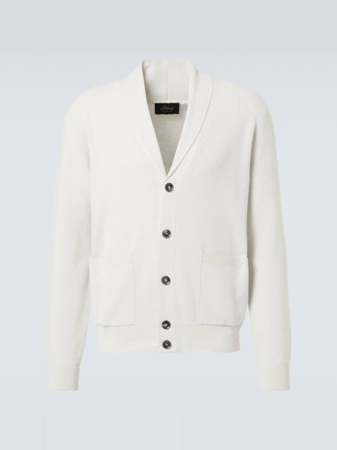 Cashmere and wool cardigan