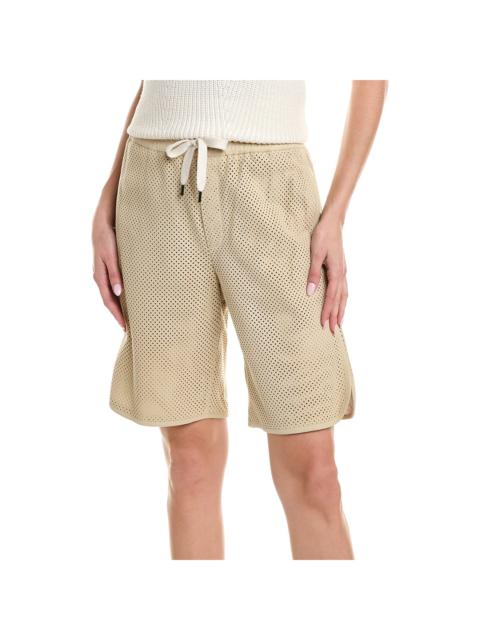 Brunello Cucinelli Leather Short