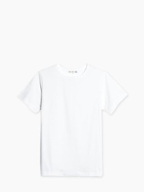 MERZ B. SCHWANEN 1950S CREW NECK TEE WHITE