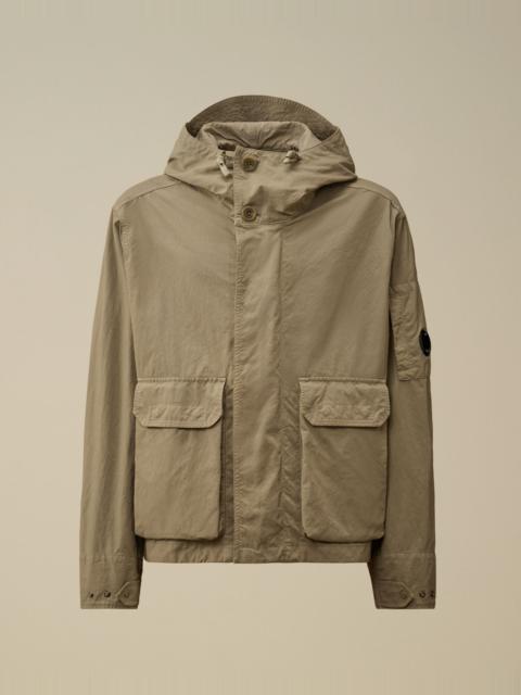 Twill Hooded Short Jacket