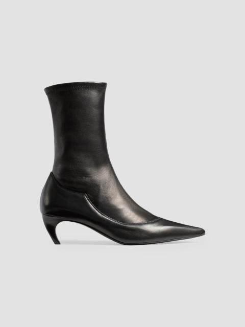 Women's Valerie 55MM Leather Ankle Boots - Black