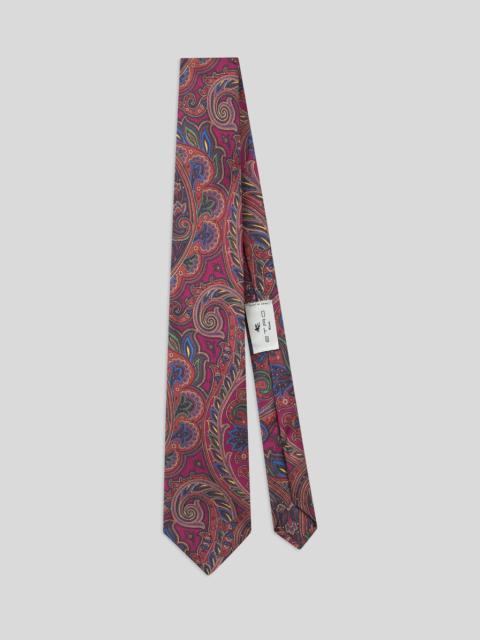 PRINTED SILK TIE