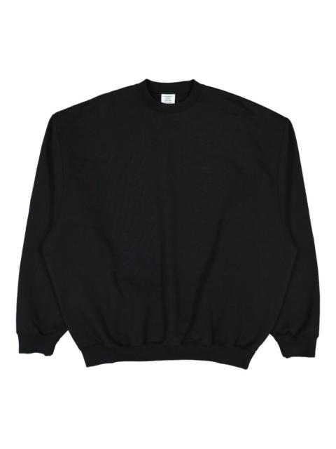 logo-embroidered sweatshirt