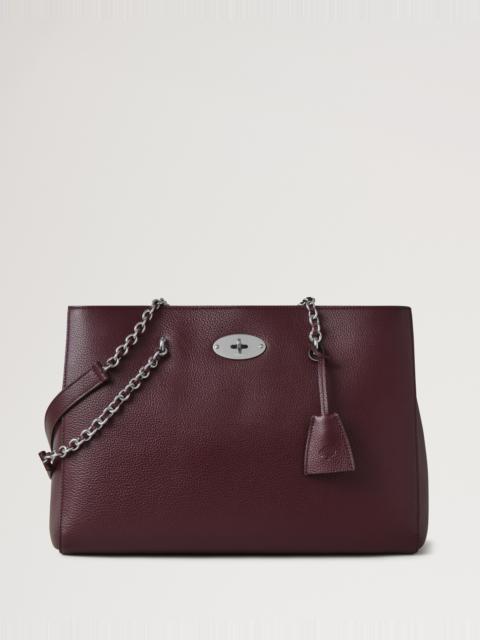 Lily Chain Tote
Black Cherry Small Classic Grain