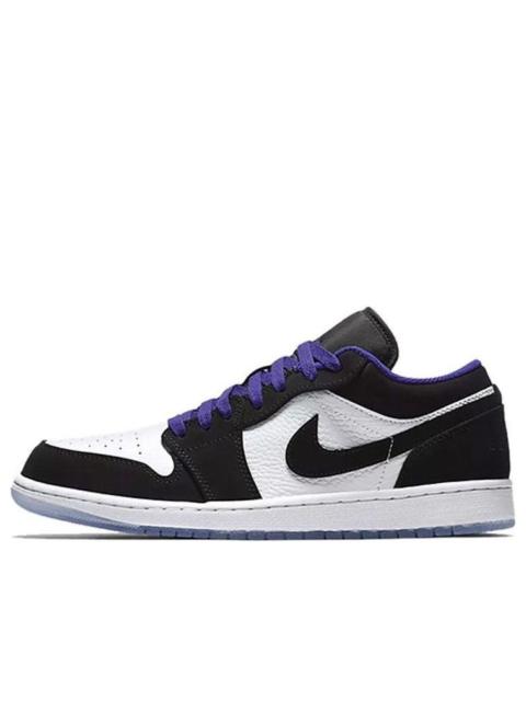 Air Jordan 1 Retro Low 'White Black Dark Concord' 553558-108