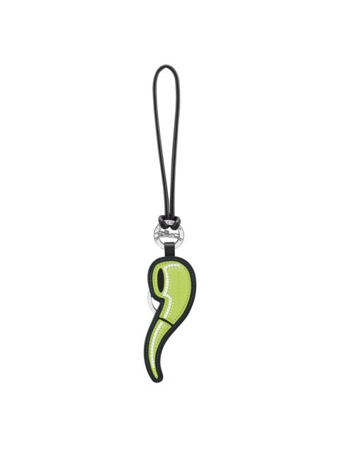 Key ring Green Light - Leather