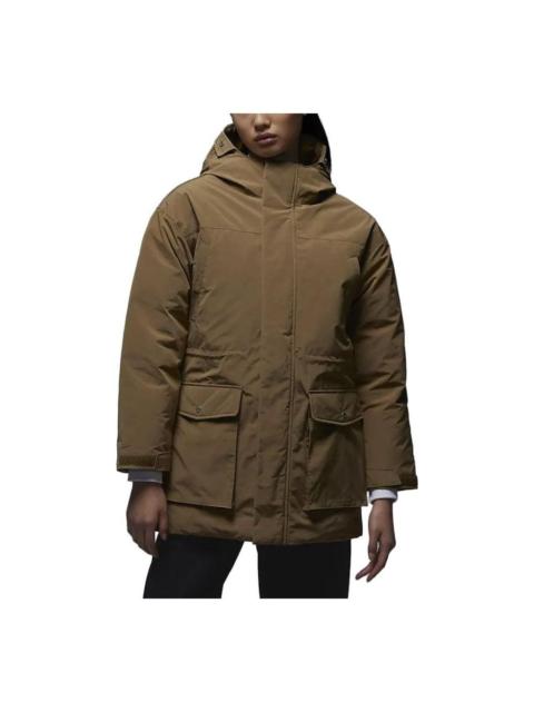 (WMNS) Air Jordan Down Parka 'Tan' FB5086-392