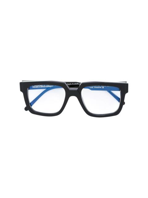 square frame glasses