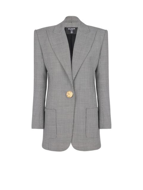 1-button wool jacket