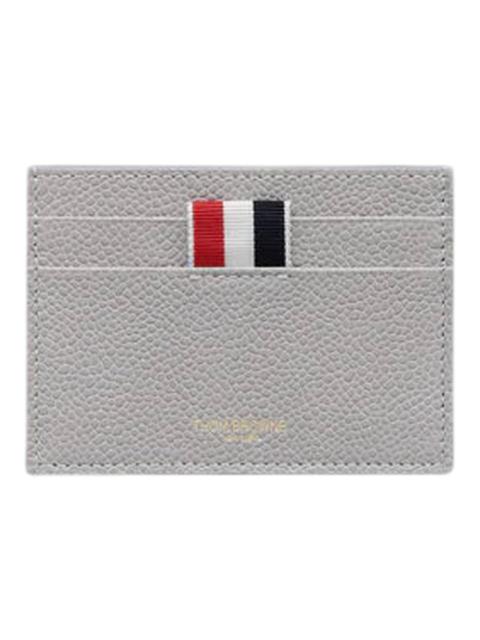 Pebble Grain 4-Bar Single Card Holder Men