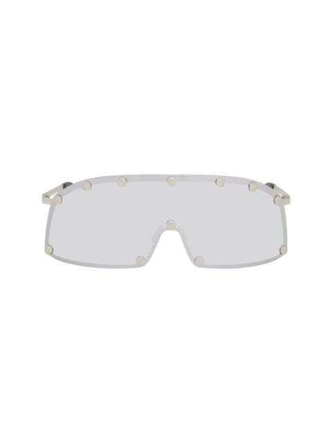 Silver Temple Shielding Sunglasses