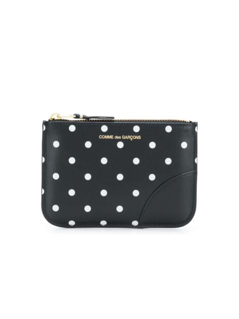 SA8100PD WALLET - PRINTED POLKA DOTS BLACK