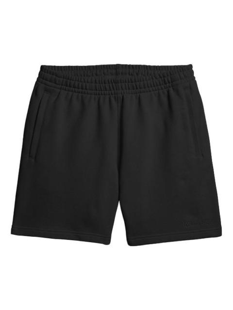 adidas x Pharrell Drawstring Lacing Shorts 'Black' GM1952