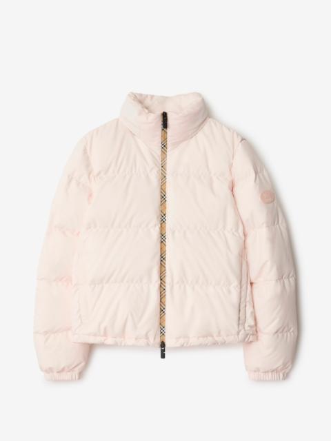Check Trim Ambleside Puffer Jacket