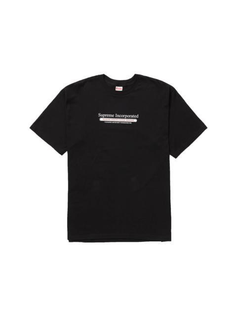 Supreme Inc. Tee Black