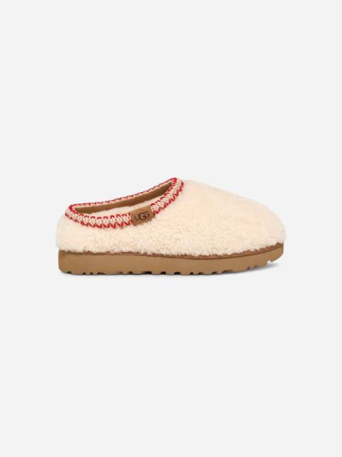 ® Women's Tasman Maxi Curly Sheepskin/Recycled Materials Slippers in Natural