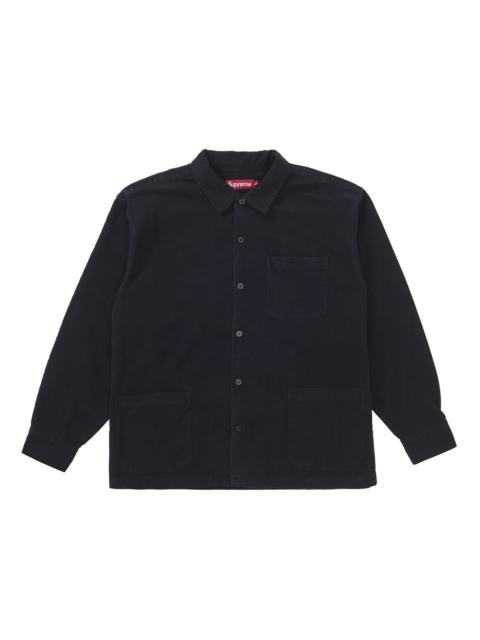Supreme Flannel Pajama Shirt Black