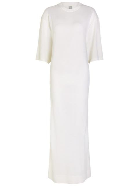 Toteme Fine-knit Wool Maxi tee Dress