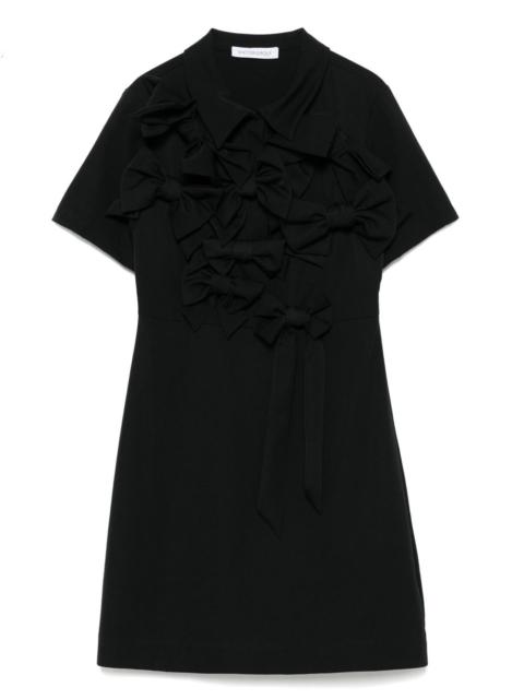 bow bouquet mini dress