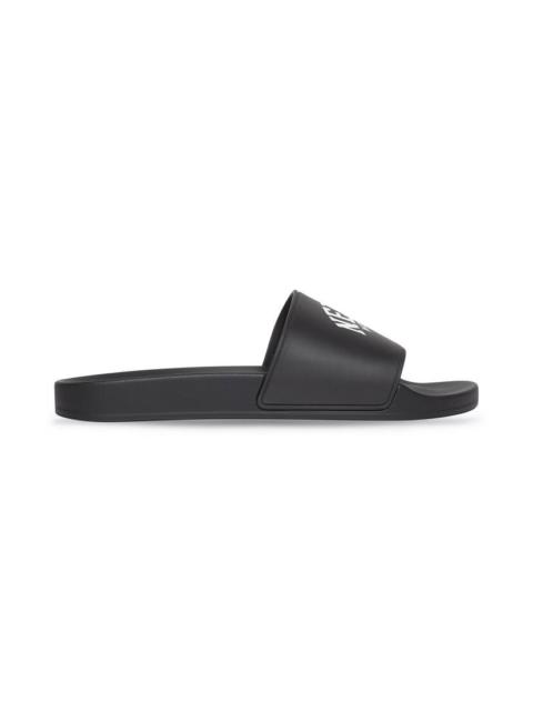 Men's Cities New York Pool Slide Sandal  in Black