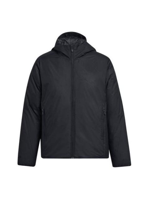 (WMNS) Under Armour ColdGear Infrared Fleece Down Jacket 'Black' 1378860-001