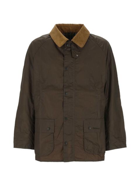 corduroy collar parka