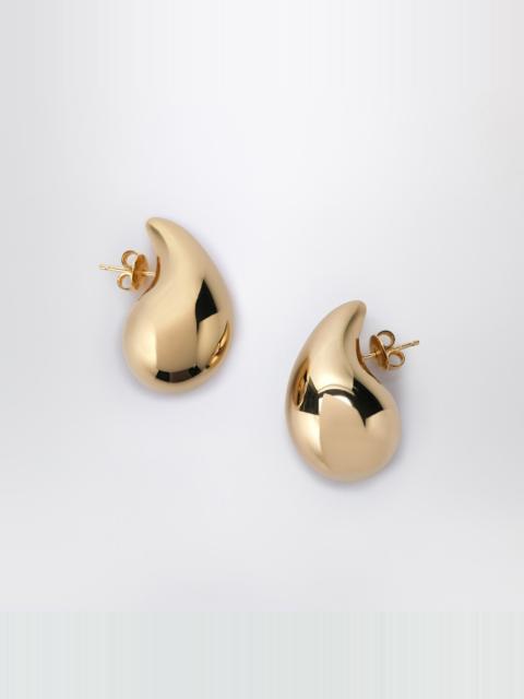 Small Drop earrings in gold-tone metal