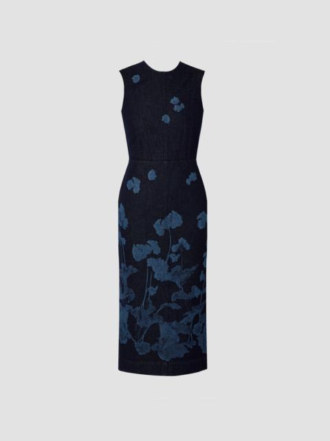 SLEEVELESS MIDI DRESS