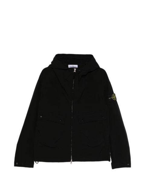 hooded zip jacket